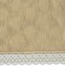 resm TAFTA EKRU DAMASK DESEN FRANSIZ DANTEL FARBELALI RUNNER